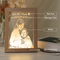 Maple Wooden Photo Frame LED Night Lamp (Pre-Order)