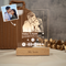 New! Wireless Spotify Maple Wooden Photo LED Night Lamp