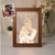 Mahogany Wooden Photo Frame LED Night Lamp