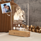 New! Wireless Spotify Maple Wooden Photo LED Night Lamp