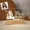 New! Wireless Maple Wooden Photo Plaque LED Night Lamp (Pre-Order)